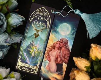 Rowan and Aelin bookmark