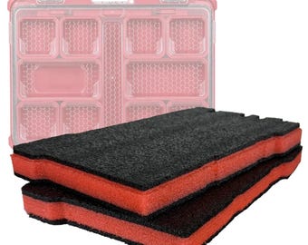 Kaizen Inserts for Milwaukee Packout Low Profile Organizer 48-22-8431