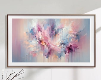 Frame TV Art | &quot;Pink&quot; | Digital download for TV | AI generated