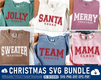 Christmas Svg Bundle, Christmas PNG Bundle, Merry Christmas Svg, Christmas Sublimation Png, Christmas Quote Png, Funny Christmas