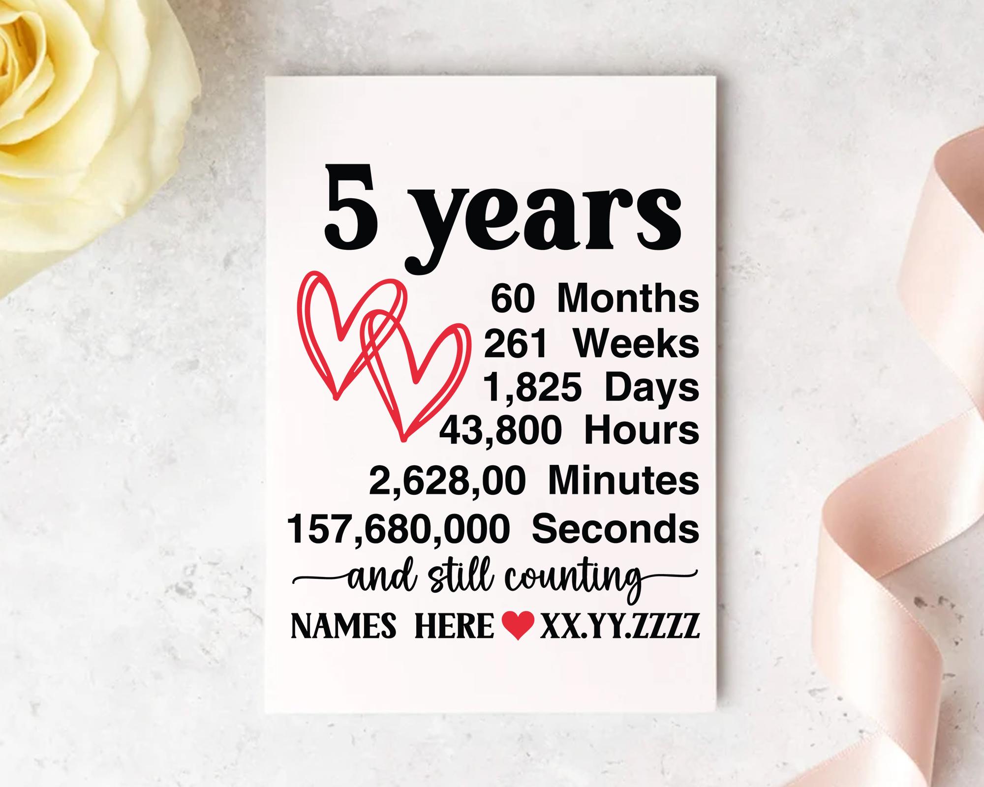 Wedding Anniversary SVG Bundle: Milestone Years, Vows Renewal (digital ...