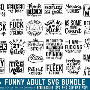 Funny Adult Svg Bundle, Adult Quotes Svg Bundle, Sarcastic Quotes SVG, Funny Quotes SVG Bundle, Adults Png, Rude Svg, Savage svg, SvgKitCut