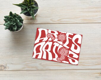 Cartolina funky dell'Ariete