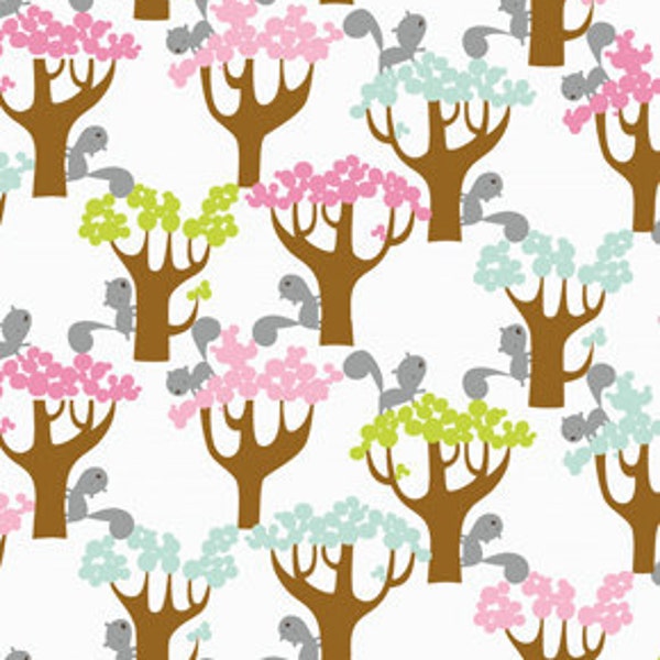 Shopping Cart Cover - Shopping cart covers for Girl - Squirrels in Trees Sorbet