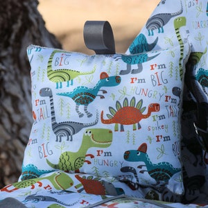 Dinosaurs, Shopping Cart Cover - Custom Boutique Padded shopping Cart Cover for Boy or Girl -  Dino Roar
