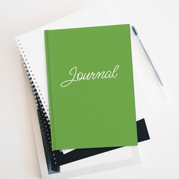 Shamrock Green Journal - Spring Collection Blank Notebook for Writing, Drawing, Bullet Journaling, Scrapbooking, Diary, Gifts