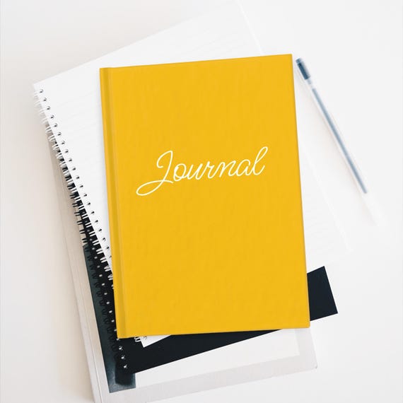 Sunshine Yellow Journal - Spring Collection Blank Notebook for Writing, Drawing, Bullet Journaling, Scrapbooking, Diary, Gifts