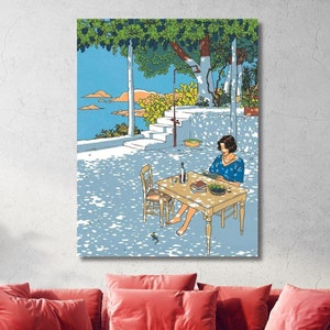 Summer by Vittorio Giardino – Colorful European Landscape
