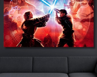スターウォーズ SWCJ 浮世絵 オビワン&アナキンバッジ アートポスター 開催まであと約2か月！究極かつ世界最大の祭典スター・ウォーズ