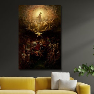 Gustave Dore: Triumph of Christianity Canvas Art Print