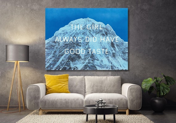 The Girl Always Did Have Good Taste by Ed Ruscha Quality Print