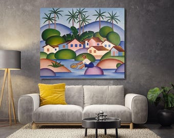 TARSILA DO AMARAL: 「A Cuca」。オリジナル展覧会ポスター、2009 年