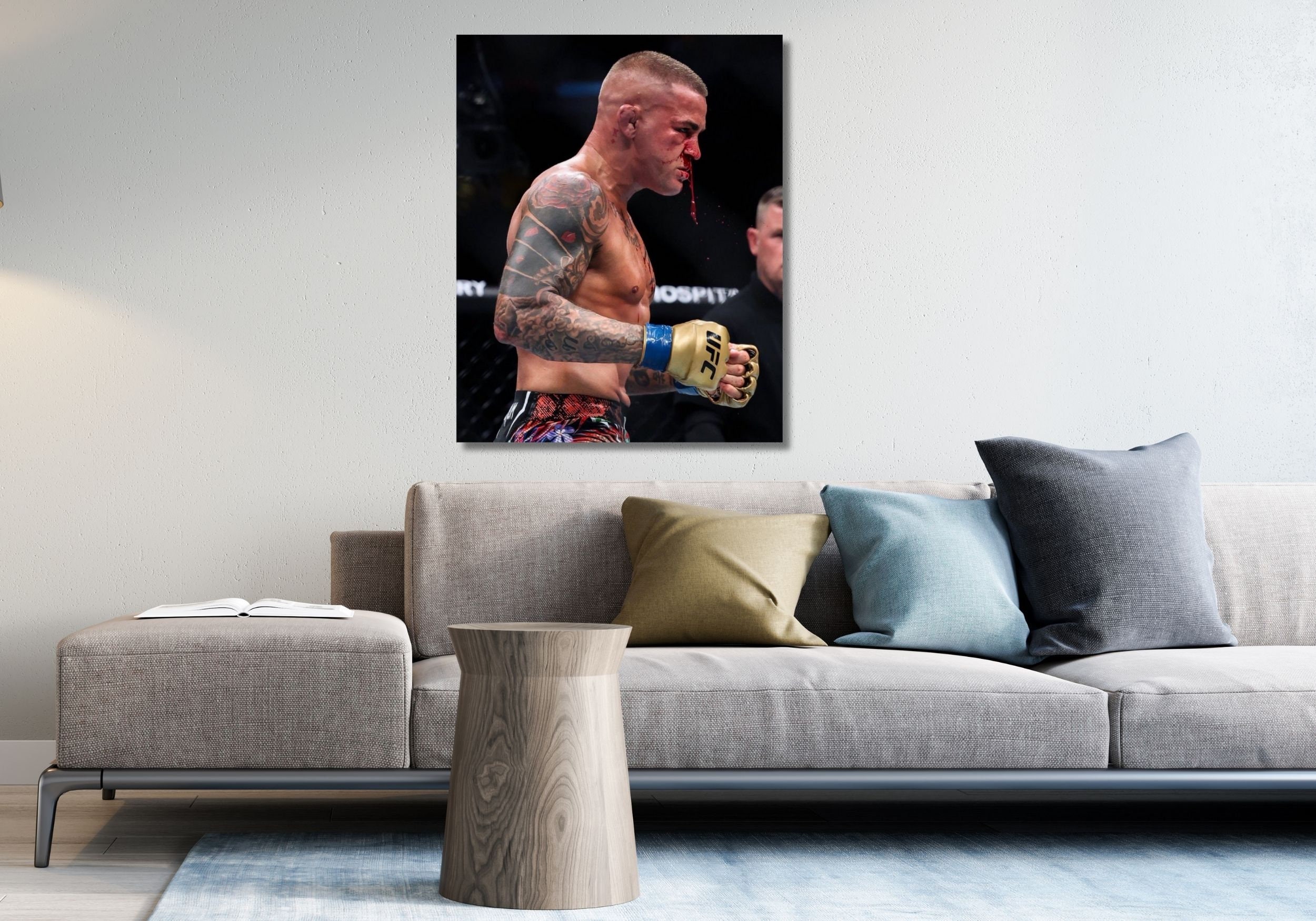 Dustin Poirier Poster Imprimé Sur Toile Pour Décoration Murale De