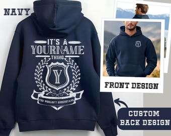 Sudadera con capucha de algodón grueso - Sudadera personalizada para reunión familiar - Diseño de membresía vitalicia, arte del árbol genealógico, mezcla de algodón, unisex