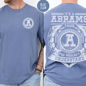 Gepersonaliseerd Het is jouw naam shirt dat je niet zou begrijpen custom comfort kleuren shirt achternaam cruise shirts familiereünie cadeaus afbeelding 4