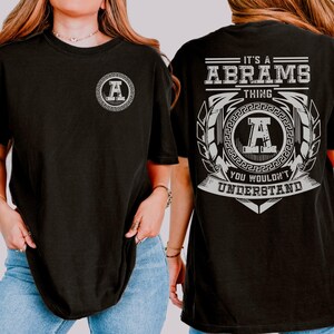 Gepersonaliseerd Het is jouw naam shirt dat je niet zou begrijpen custom comfort kleuren shirt achternaam cruise shirts familiereünie cadeaus afbeelding 5