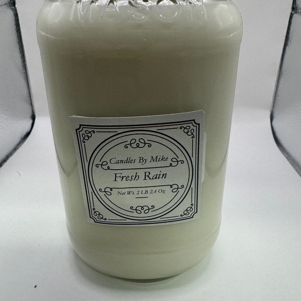 Rainy Day Relaxation - Fresh Rain Scented Candle