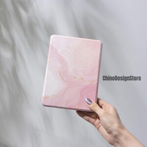 Étui pour Kindle Paperwhite 12th 7 dégradé rose, toute nouvelle coque Kindle Colorsoft, couverture Paperwhite 11th 6,8 pouces,Kindle 12th 2024,Kindle 6 po. 10th,Kindle Basic
