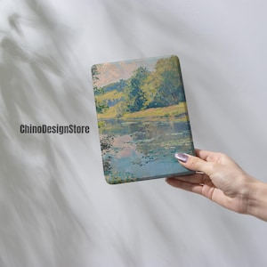 Peinture à l'huile Kindle Paperwhite 12th 7" Case,Tout nouveau Kindle Colorsoft,Couverture Paperwhite 11th 6,8"Kindle 12th 2024,Kindle 6"10th,Kindle Basic