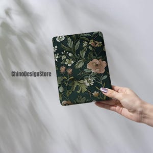 Custodia murale retrò per Kobo/Kindle Paperwhite 12ª generazione, Kindle 2024 Colorsoft/Fuoco, Paperwhite 11ª generazione 6,8ª generazione 10ª generazione 6", custodia trasparente per Kindle, custodia per Kobo Clara