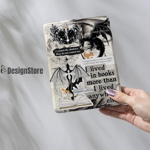 Funda con diseño de dragón para Kobo/Kindle Paperwhite 12.º de 7 pulgadas, parte trasera magnética para Kindle, Kindle Colorsoft/Fire, funda para Paperwhite 11.º de 6.8 pulgadas/10.º de 6 pulgadas, funda para Kobo