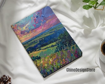 Custodia per iPad con pittura a olio, custodia per iPad 11/10/9/8/7, iPad Air4/5/6/7, iPad Mini7, Mini6, iPad Pro 12,9&quot;, iPad 10,2&quot; 10,9&quot; 11&#39;&#39; 13, custodia per iPad 2025/2024