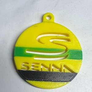 Ayrton Senna amulet (pick a color)