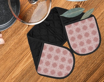 Pot Holders Oven Mitt Baking Accessories Double Oven Mitt Pot and Pan Holder Kitchen Pot Holder Kitchen Accessories Hostess Gift Mom Gift