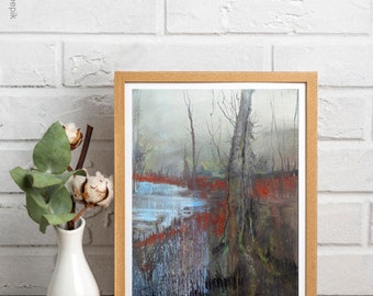 ART PRINT- Lough Meelagh Co Roscommon