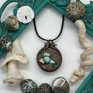 Shark Bite Pendant From My Threaded Curiosities Series Made With Brass and Real Shark Tooth