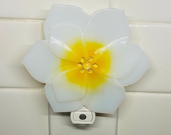 Fused Glass Night Light (Magnolia)