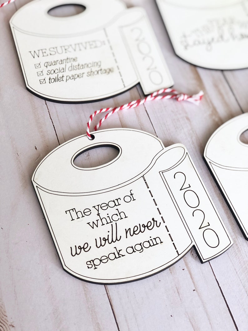 Download 2020 Quarantine Ornaments SVG Set of 4 Easy Christmas Cut ...