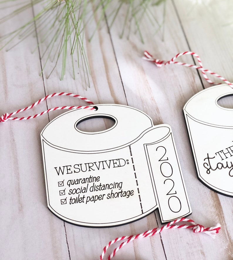 Download 2020 Quarantine Ornaments SVG Set of 4 Easy Christmas Cut ...