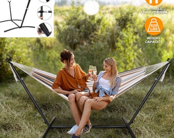 Luxury Portable Hammock Stand, Hammock Bed Stand, Easy Installation Hammock Stand, Compatible, Metal Stand With Carrying Case
