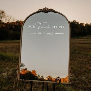 Custom Wedding Seating Chart Mirror Decal Wedding Mirror Vinyl Sign Find Your Seat Reception Sign Mirror Seat Chart Wedding Mirror Sticker