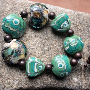 Green - Bead Work Handmade Baiga Tribal Bracelet