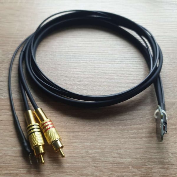 Audio Cable Technics SL 1200 1210 MK2 MK3 MK4 MK5 MK6 Phono Cinch 130 cm