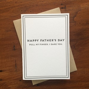 Father&#39;s Day - Cards for Dudes - Letterpress