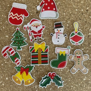Christmas Cowgirl Western Iron On Trucker Hat Patches Bulk #2