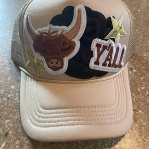 Western Trucker Hat Cowgirl Hats Gifts For Women Custom Trucker Hats