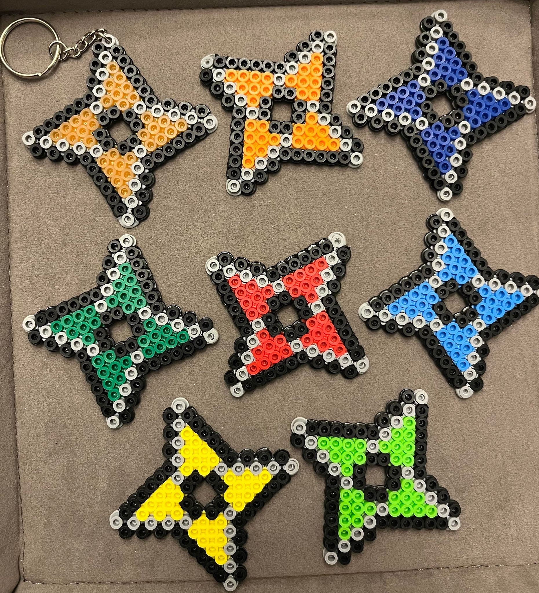 Ninja star keychain best sale