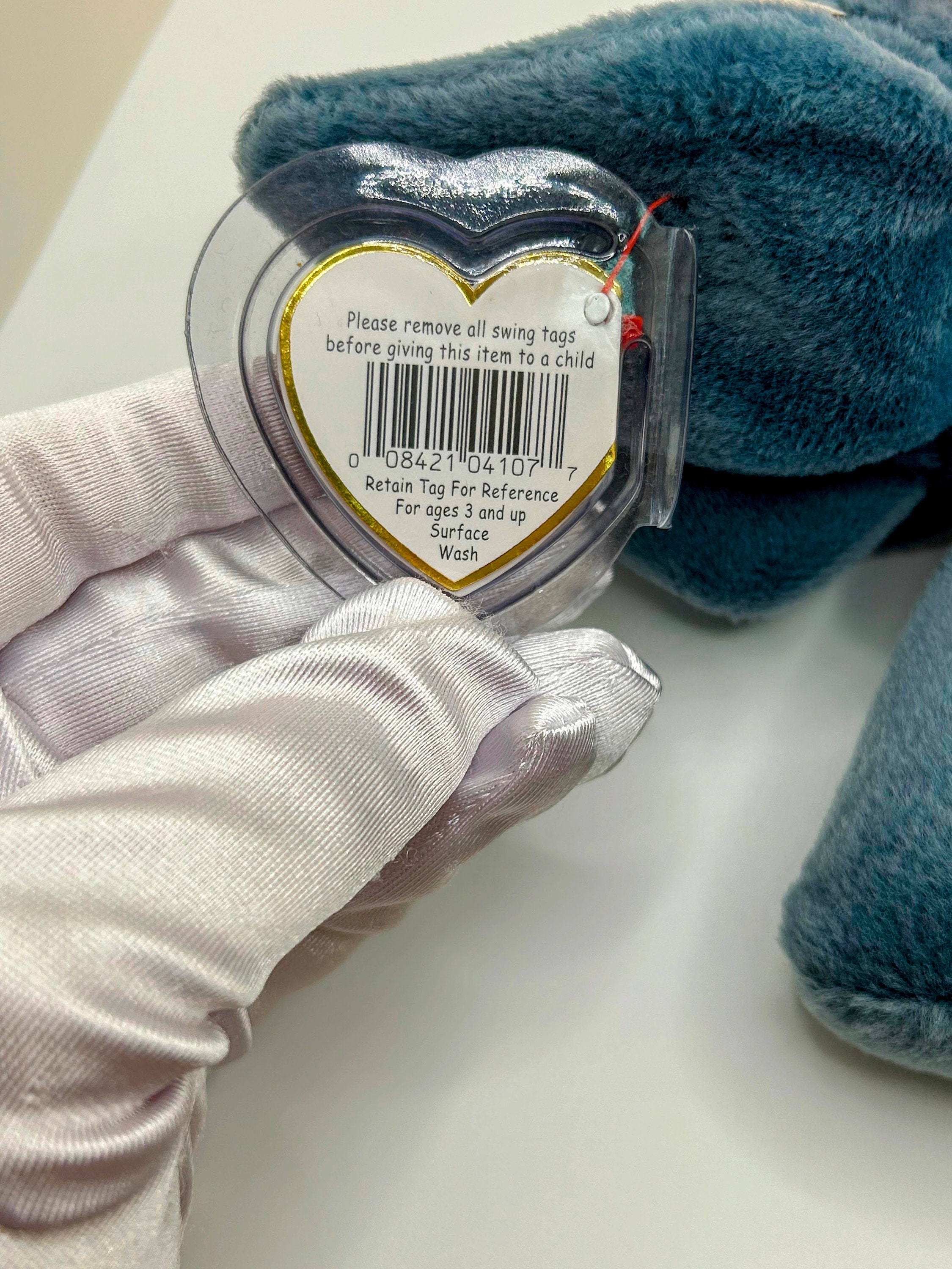 Super Rare SCOOP Beanie Baby Collectible, Multiple Tag Errors