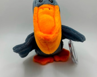 Super Rare SCOOP Beanie Baby Collectible, Multiple Tag Errors, Collectible, Mint Condition