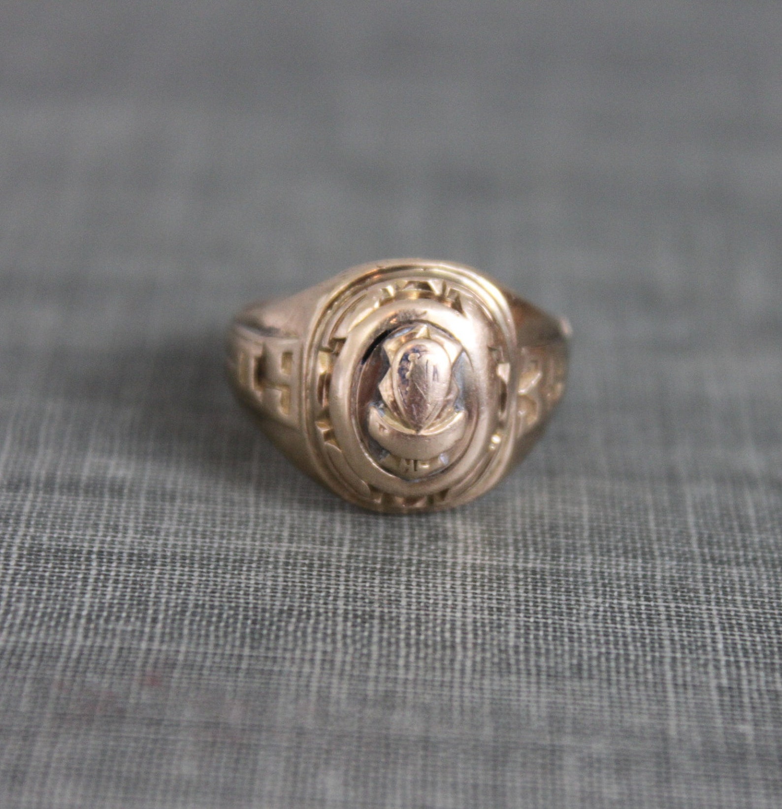 Vintage 1939 10k 1/2 gold Balfour Goldflex class ring 7.5 Etsy