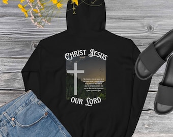 Unisex Hoodie - Christ Jesus Our Lord - Romans 8:39