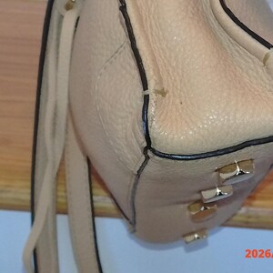 Rebecca Minkoff Regan Axelremsväska i Brun Läder, GOTT SKICK! bild 10