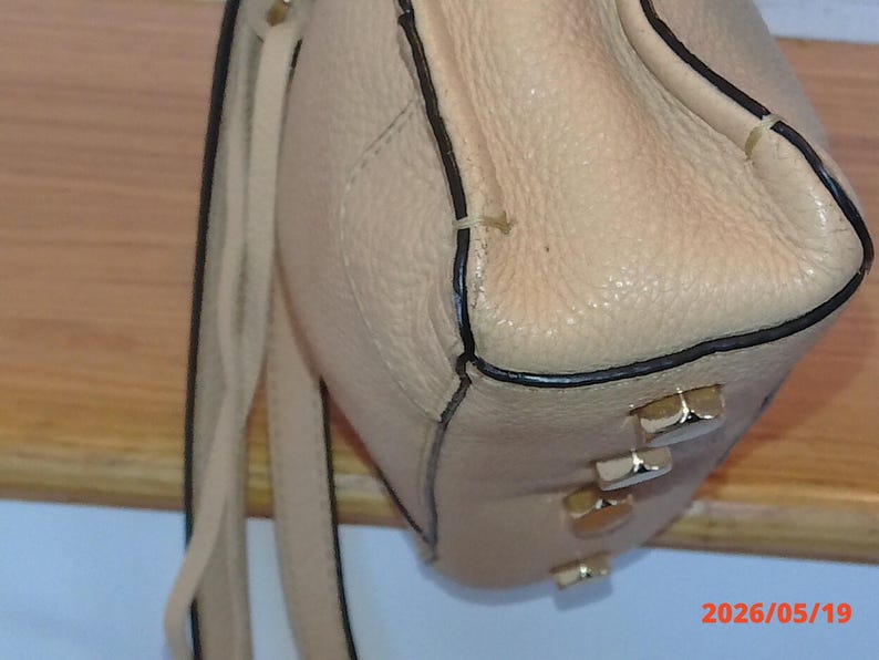 Rebecca Minkoff Regan Axelremsväska i Brun Läder, GOTT SKICK! bild 10
