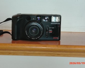 OLYMPUS Quick Shooter Zoom (Zoom, Self Timer and Flash) Tested & Working!