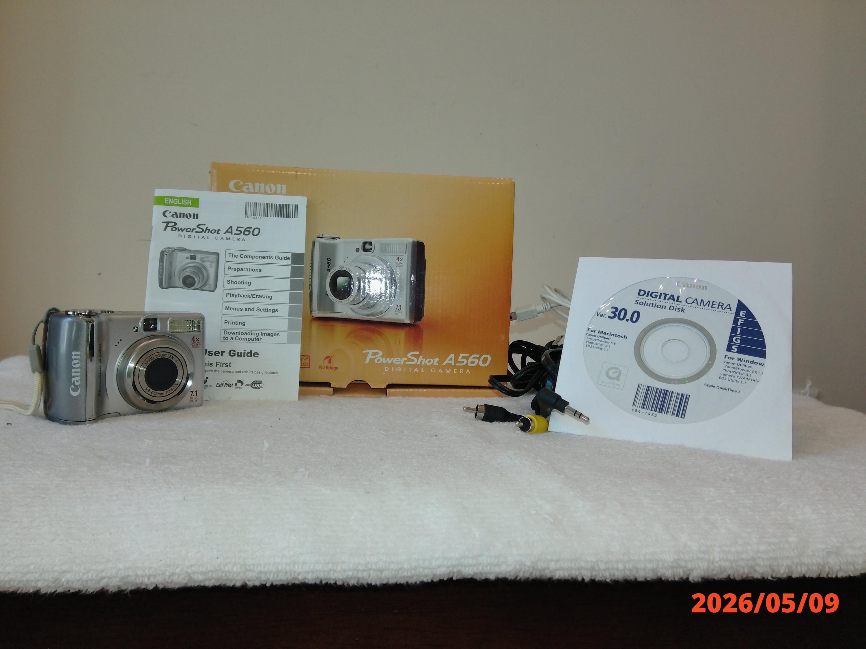 Canon Powershot A560 - Etsy