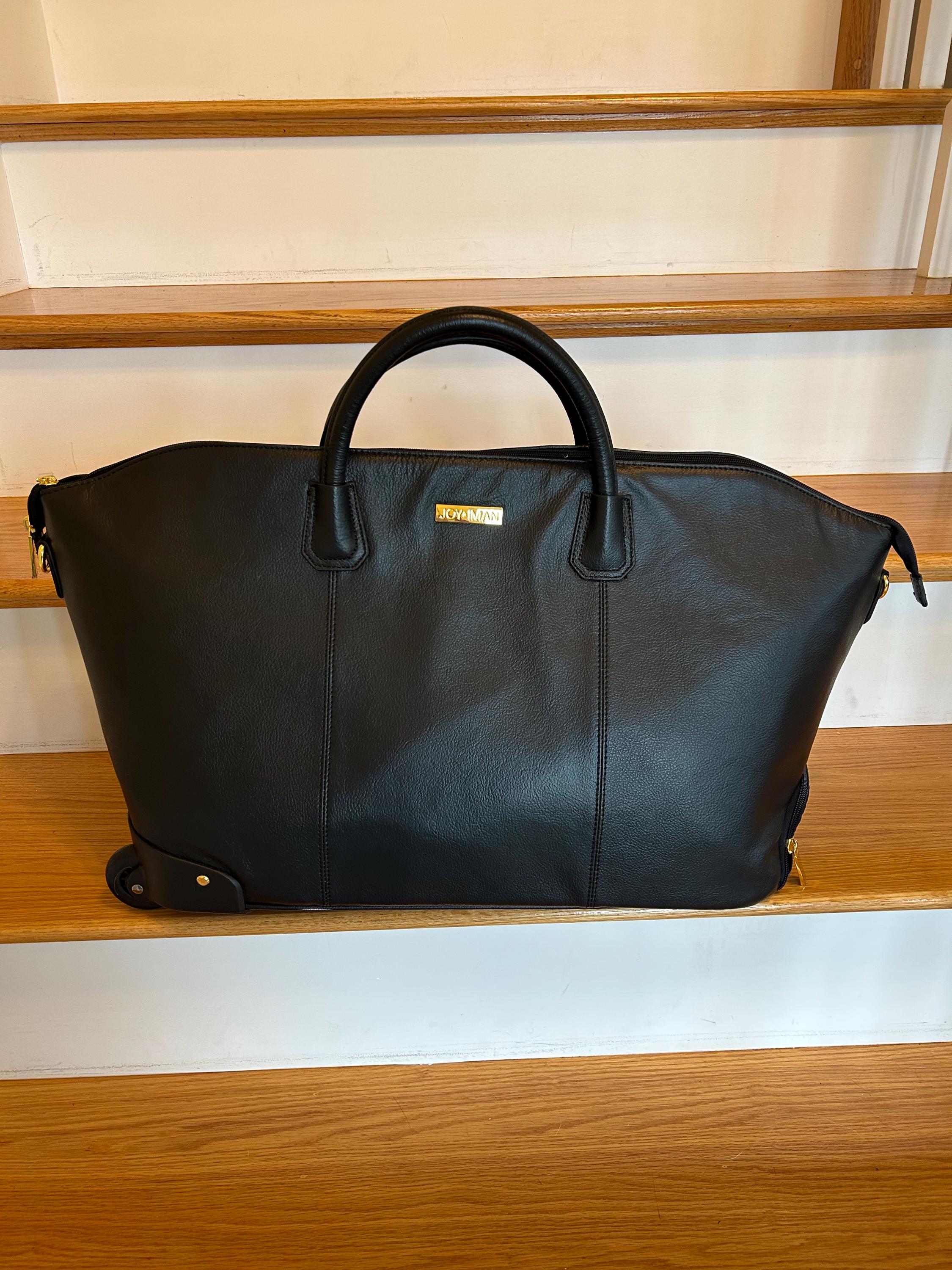 Leather Wheeled Duffle 22 display picture 2
